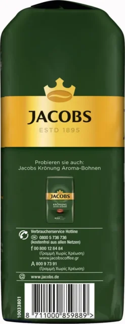 JACOBS Kaffeebohnen Krönung Aroma-Bohne Kräftig 500g Ganze Kaffee Bohnen 7 JACOBS Kaffeebohnen Krönung Aroma-Bohne Kräftig 500g Ganze Kaffee Bohnen -Espresso Store 00a693f1e01f8e1c0c6a231eb02e2c41