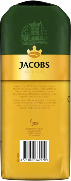 JACOBS Kaffeebohnen Expertenröstung Crema Italiano Bohnenkaffee 2 X 1 Kg Ganze Bohne -Espresso Store 062ad002f559c24ee0f961b3eb07afad