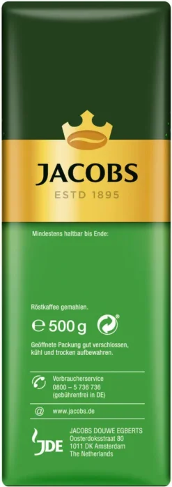 JACOBS Filterkaffee Auslese Klassisch 6 X 500g Kaffee Gemahlen Pulverkaffee + 1 Becher + 1 Dose 14 JACOBS Filterkaffee Auslese Klassisch 6 X 500g Kaffee Gemahlen Pulverkaffee + 1 Becher + 1 Dose -Espresso Store 0691f5eb13128331ac25489d3bc3baf3 1