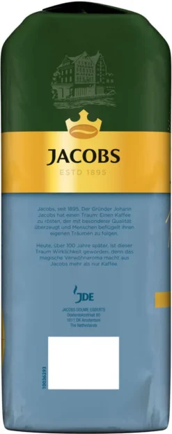 JACOBS Kaffeebohnen Expertenröstung Crema Mild Röstung Des Jahres 3 Kg Ganze Geröstete Bohnen + 1 Jacobs Barista Becher+ 1 Dose 15 JACOBS Kaffeebohnen Expertenröstung Crema Mild Röstung Des Jahres 3 Kg Ganze Geröstete Bohnen + 1 Jacobs Barista Becher+ 1 Dose -Espresso Store 0b095220f0a356756b103287c23eef54 1