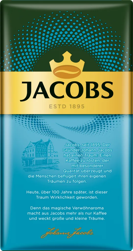 Jacobs Filterkaffee Auslese Mild & Sanft | Gemahlen | 500g 2 Jacobs Filterkaffee Auslese Mild & Sanft | Gemahlen | 500g – Bild 2