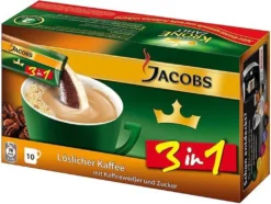 Jacobs Classic 3in1 Sticks | Löslicher Kaffee | 10 Portionen 22 Jacobs Classic 3in1 Sticks | Löslicher Kaffee | 10 Portionen -Espresso Store 0f4e5bf55b456fcc43734305c682646f