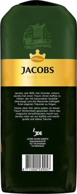 JACOBS Kaffeebohnen Expertenröstung Espresso 3 Kg Ganze Espressobohnen + 1 Jacobs Barista Becher + 1 Dose 11 JACOBS Kaffeebohnen Expertenröstung Espresso 3 Kg Ganze Espressobohnen + 1 Jacobs Barista Becher + 1 Dose -Espresso Store 182717db8bc5e65b5860e87278ec406e