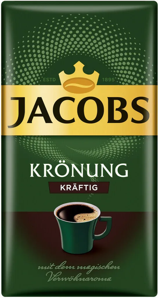 JACOBS Filterkaffee Krönung Kräftig 6 X 500g Pulver-Kaffee Gemahlen Röstkaffee 2 JACOBS Filterkaffee Krönung Kräftig 6 X 500g Pulver-Kaffee Gemahlen Röstkaffee – Bild 2
