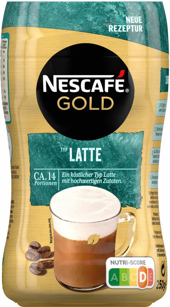 Nescafé® Nescafé Gold Typ Latte | 250g Dose 8 Nescafé® Nescafé Gold Typ Latte | 250g Dose – Bild 8