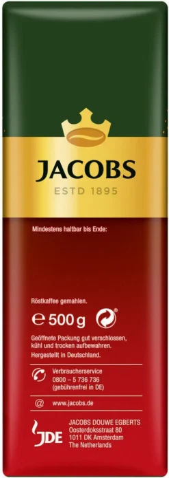 JACOBS Filterkaffee Meisterröstung 6 X 500 G Röstkaffee Gemahlen Pulverkaffee + 1 Becher + 1 Dose 13 JACOBS Filterkaffee Meisterröstung 6 X 500 G Röstkaffee Gemahlen Pulverkaffee + 1 Becher + 1 Dose -Espresso Store 2333e19930ae3fd054ea733728a59e5c