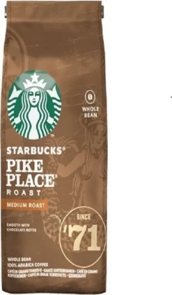 Nestlé® Starbucks Pike Place Roast, Medium, Ganze Bohne, 200 G -Espresso Store 24359e927df1cc7ae814ee78c5727ce5