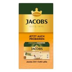 JACOBS 3in1 Typ Caramel Löslicher Kaffee 12er Pack 12 X 10 Getränke Sticks -Espresso Store 27cacbdffc17c6ca99937a0caccd79df