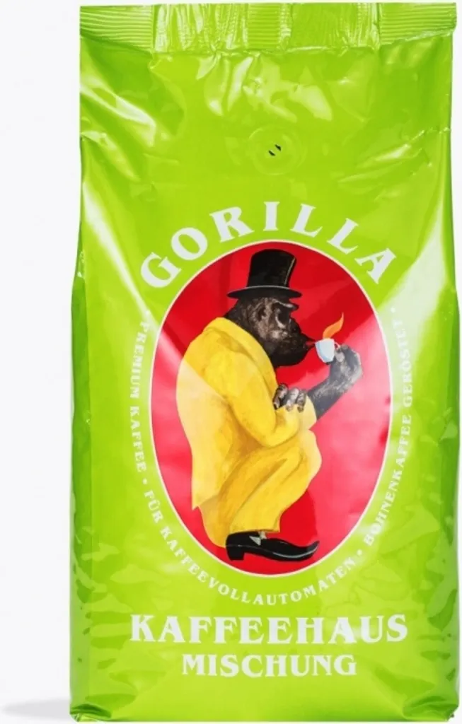Joerges Gorilla Kaffeehaus Kaffeebohnen 1kg 3 Joerges Gorilla Kaffeehaus Kaffeebohnen 1kg – Bild 3