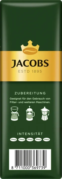 Jacobs Filterkaffee Krönung Kräftig | Gemahlen | 500g 9 Jacobs Filterkaffee Krönung Kräftig | Gemahlen | 500g -Espresso Store 2b7bd8568b6f3ecbf68f13b0f946dc59