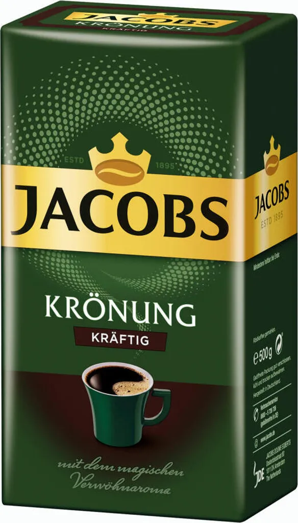 Jacobs Filterkaffee Krönung Kräftig | Gemahlen | 500g 7 Jacobs Filterkaffee Krönung Kräftig | Gemahlen | 500g – Bild 7