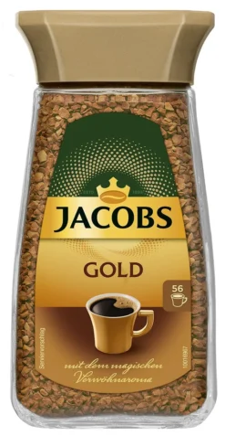 Jacobs Gold | Löslicher Kaffee | 200g-Glas -Espresso Store 31ef1c5a9413aeb6a5437799ffc0df40