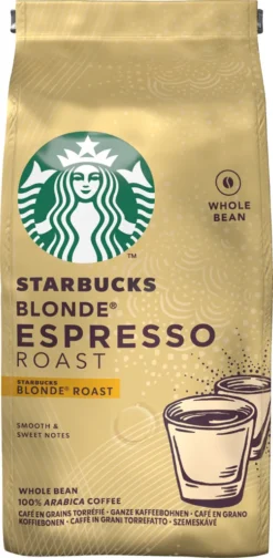 Nestlé® Starbucks Blonde Espresso Roast, Süsse Röstung, Ganze Bohne, 200 G