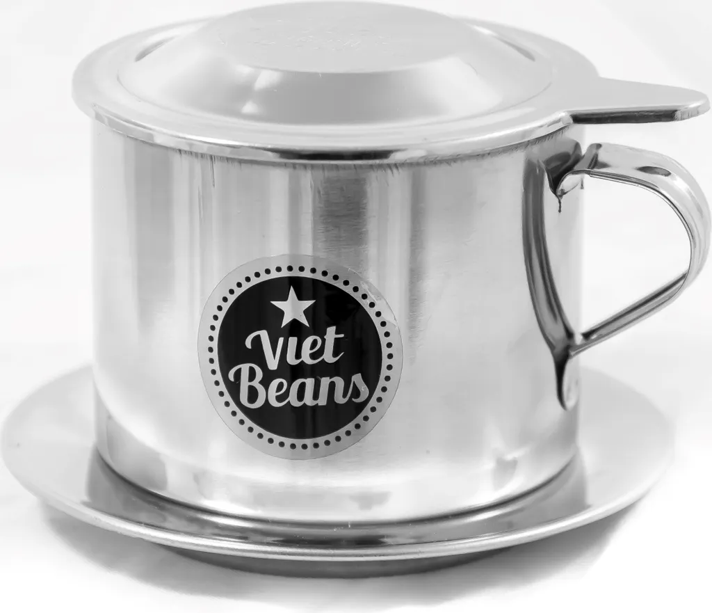 Vietnamesisches Kaffee-Starterset VietBeans Gemahlen - 2 X 250g Gemahlener Röstkaffee + Filter (Phin) + Gez. Kondensmilch 4 Vietnamesisches Kaffee-Starterset VietBeans Gemahlen - 2 X 250g Gemahlener Röstkaffee + Filter (Phin) + Gez. Kondensmilch – Bild 4