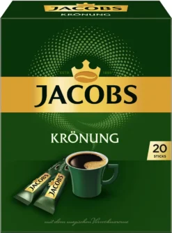 JACOBS Löskaffee Krönung 16 X 20 Sticks Löslicher Kaffee Instantkaffee 320 Getränke -Espresso Store 3be92f8512dab1d9dd7c9199dd1d7c1f