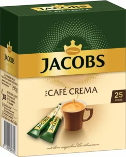 JACOBS Typ Cafe Crema Löslicher Kaffee 12 X 25 Sticks -Espresso Store 3d4a5a413d57f62000054ae409e0a4c9