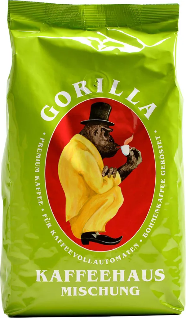 Joerges Gorilla Kaffeehaus Kaffeebohnen 1kg 1 Joerges Gorilla Kaffeehaus Kaffeebohnen 1kg