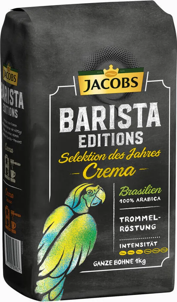 JACOBS Kaffeebohnen Barista Editions Crema Do Brasil 4 X 1 Kg Geröstete Bohnen 11 JACOBS Kaffeebohnen Barista Editions Crema Do Brasil 4 X 1 Kg Geröstete Bohnen – Bild 11
