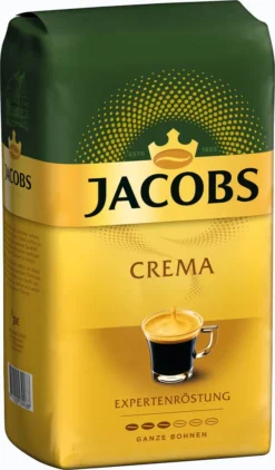 JACOBS Expertenröstung Crema Kaffee Ganze Bohne 4 X 1 Kg Kaffeebohnen -Espresso Store 404540ab5bdbed21b8ee00dd129f4113