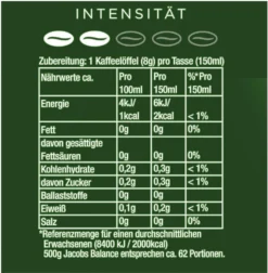 JACOBS Filterkaffee Krönung Balance 6 X 500 G Kaffee Gemahlen + 1 Becher+ 1 Dose -Espresso Store 4b575985c486d8517c6131c302e7460e