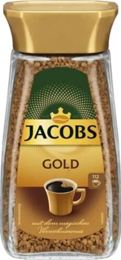 Jacobs Gold | Löslicher Kaffee | 200g-Glas -Espresso Store 4c9a7838408ff7a71dea84918f577bc3