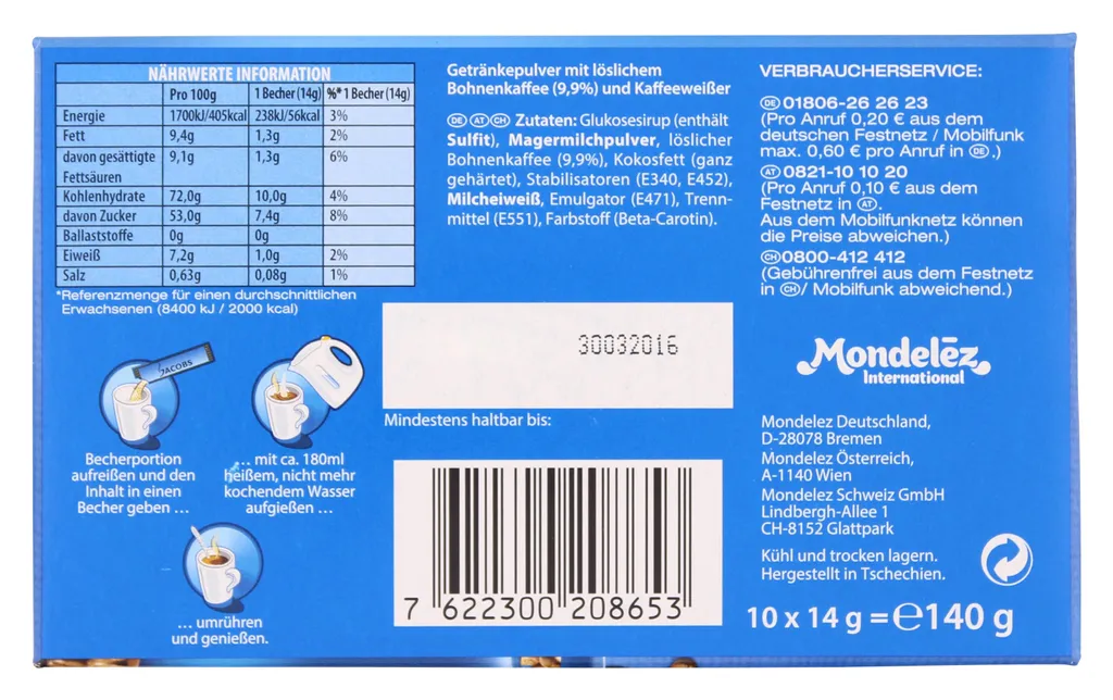 Jacobs Classic 2in1 Sticks | Löslicher Kaffee | 10 Portionen 7 Jacobs Classic 2in1 Sticks | Löslicher Kaffee | 10 Portionen – Bild 7