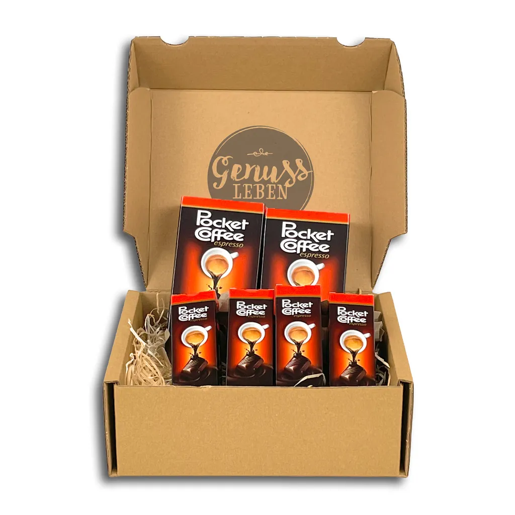 Genussleben Box Mit 700g Ferrero Pocket Coffee Espresso 1 Genussleben Box Mit 700g Ferrero Pocket Coffee Espresso
