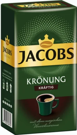 Jacobs Filterkaffee Krönung Kräftig | Gemahlen | 500g 12 Jacobs Filterkaffee Krönung Kräftig | Gemahlen | 500g -Espresso Store 5563e1be0fbcd66c4786cd46131e435c