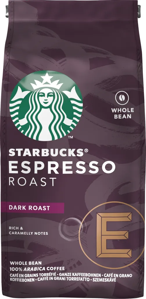 Nestlé® Starbucks Espresso Roast,Dark Roast,Karamellnote, Ganze Bohne, 200g 1 Nestlé® Starbucks Espresso Roast,Dark Roast,Karamellnote, Ganze Bohne, 200g