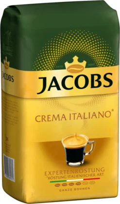 JACOBS Kaffeebohnen Expertenröstung Crema Italiano 3 Kg Geröstete Bohnen+ 1 Jacobs Barista Becher+ 1 Dose -Espresso Store 578ef88665b048653c7648e3f00a3d8f 1