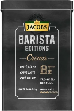 JACOBS Kaffeebohnen Expertenröstung Crema Mild Röstung Des Jahres 3 Kg Ganze Geröstete Bohnen + 1 Jacobs Barista Becher+ 1 Dose 19 JACOBS Kaffeebohnen Expertenröstung Crema Mild Röstung Des Jahres 3 Kg Ganze Geröstete Bohnen + 1 Jacobs Barista Becher+ 1 Dose -Espresso Store 5e853f903eaf078c0894072f0c78a4a8 3
