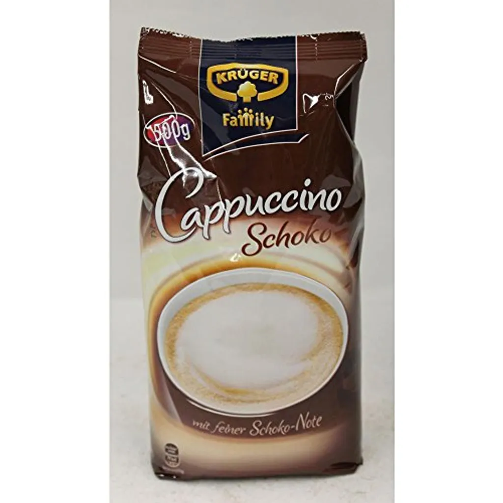 Krüger Family Cappuccino Schoko | 500-g-Beutel 2 Krüger Family Cappuccino Schoko | 500-g-Beutel – Bild 2