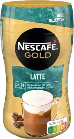 Nescafé® Nescafé Gold Typ Latte | 250g Dose 14 Nescafé® Nescafé Gold Typ Latte | 250g Dose -Espresso Store 628f9f195bcd8b1dcc437c83b7def4c3