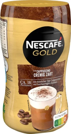 Nescafé® Nescafé Gold Typ Cappuccino Cremig Zart | 250g -Espresso Store 66c977d04a5c7160e85c2839453403b4