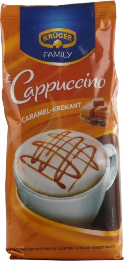 Krüger Family Cappuccino Caramel-Krokant | 500-g-Beutel 5 Krüger Family Cappuccino Caramel-Krokant | 500-g-Beutel -Espresso Store 6788943fc54e551dd7ad596c0dfb4f5b