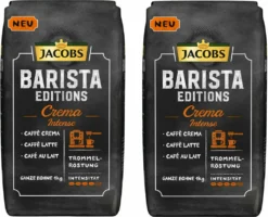 JACOBS Kaffeebohnen Barista Editions Crema Intense 2 X 1kg Ganze Bohnen + 1 Aluminiumdose Im Barista Design 11 JACOBS Kaffeebohnen Barista Editions Crema Intense 2 X 1kg Ganze Bohnen + 1 Aluminiumdose Im Barista Design -Espresso Store 7140c3bddd9193d7cdcacff8d20fbb9c