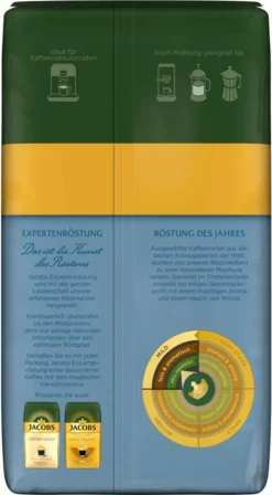 JACOBS Kaffeebohnen Expertenröstung Crema Mild Röstung Des Jahres 2 X 1 Kg + 1 Aluminium Dose Barista Design -Espresso Store 72706354a3f0e84c9bbb810a41161ecf 2