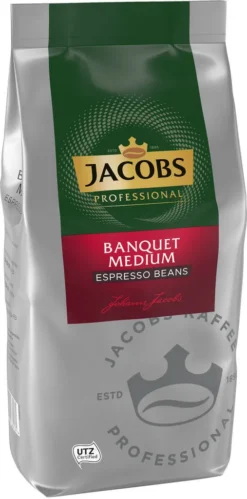 JACOBS Professional Kaffeebohnen Banquet Medium Espresso Bohnen 2 X 1 Kg -Espresso Store 761f654650071c4d50c8002441da7d88