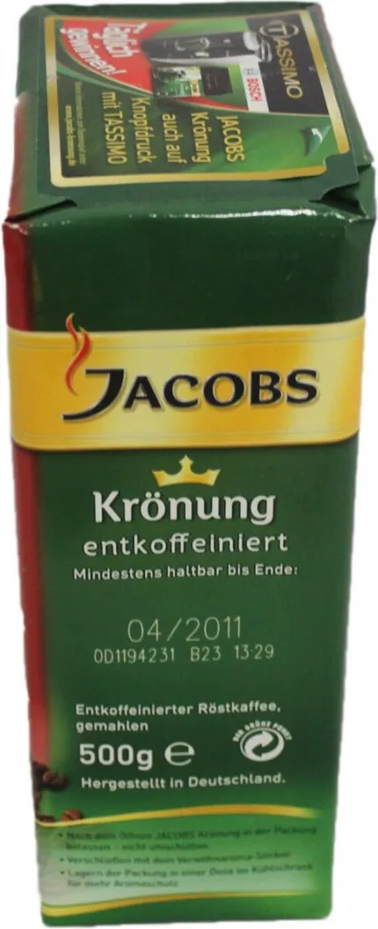 Jacobs Filterkaffee Krönung Entkoffeiniert | Gemahlen | 500g 11 Jacobs Filterkaffee Krönung Entkoffeiniert | Gemahlen | 500g – Bild 11