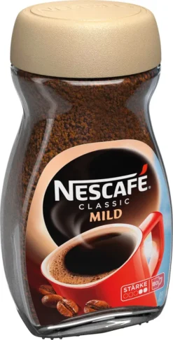 Nestlé® Nescafé Classic Mild | Löslicher Kaffee | 200g-Glas -Espresso Store 7d9fc79a708591b91c92a6d0f177beed