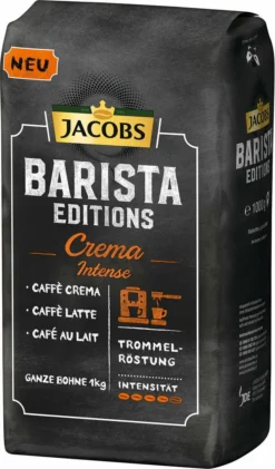 JACOBS Kaffeebohnen Barista Editions Crema Intense 2 X 1kg Ganze Bohnen + 1 Aluminiumdose Im Barista Design 14 JACOBS Kaffeebohnen Barista Editions Crema Intense 2 X 1kg Ganze Bohnen + 1 Aluminiumdose Im Barista Design -Espresso Store 821989862b942d4dba7a28d5f470b9c0
