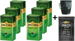JACOBS Filterkaffee Auslese Klassisch 6 X 500g Kaffee Gemahlen Pulverkaffee + 1 Becher + 1 Dose