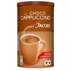 JACOBS Typ Choco Cappuccino 6 X 500 G Cappuccinopulver Löslich 6 Dosen 7 JACOBS Typ Choco Cappuccino 6 X 500 G Cappuccinopulver Löslich 6 Dosen -Espresso Store 8547168e546ec01a024400cd2f7b10f4
