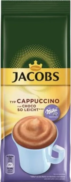 Jacobs Choco Cappuccino Kaffee So Leicht Nachfüllbeutel 400g -Espresso Store 856ebe4f47597500f6dadb18aa216cac