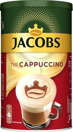 JACOBS Typ Cappuccino 6 X 400 G Dosen Feine Cremigkeit - Viel Schaum -Espresso Store 89fdd10330880c7db53d1aca52a78a93