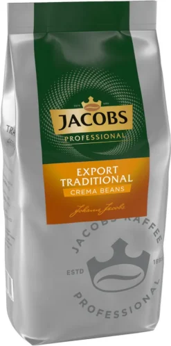 JACOBS Kaffeebohnen Professional Export Traditional Crema Markant 2 X 1 Kg -Espresso Store 8f359edf3ecf86a957ba17c6daf1652d
