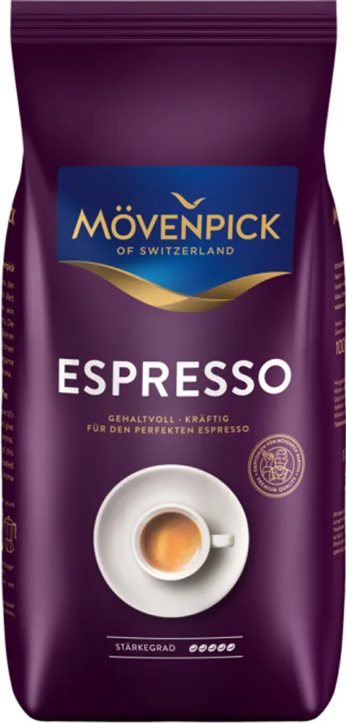Mövenpick - Espresso Bohnen - 4x 1kg 2 Mövenpick - Espresso Bohnen - 4x 1kg – Bild 2