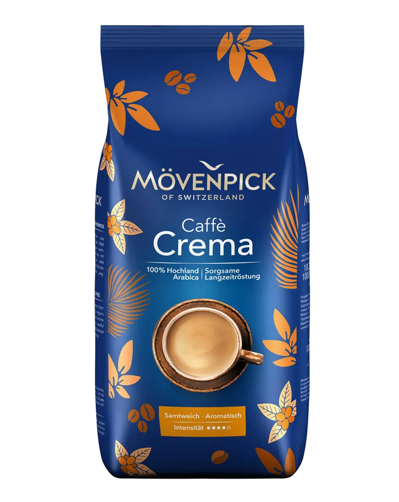 Mövenpick Caffè Crema | Ganze Bohne | 1000g 2 Mövenpick Caffè Crema | Ganze Bohne | 1000g – Bild 2