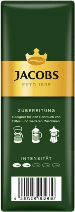 JACOBS Filterkaffee Krönung Mild 6 X 500g Pulver-Kaffee Gemahlen Röstkaffee 3 Kg 8 JACOBS Filterkaffee Krönung Mild 6 X 500g Pulver-Kaffee Gemahlen Röstkaffee 3 Kg -Espresso Store 99a6af3d8aa580293046644c73900c46 1