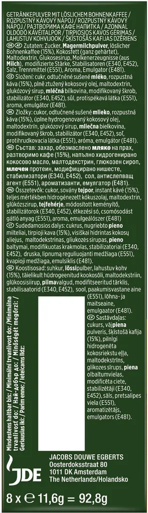 JACOBS Löskaffee Typ Cappuccino 10 X 8 Sticks - 80 Getränke Instantkaffee 6 JACOBS Löskaffee Typ Cappuccino 10 X 8 Sticks - 80 Getränke Instantkaffee – Bild 6